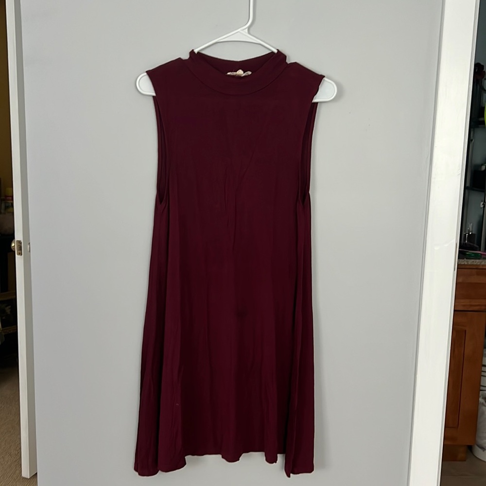 Maroon dress